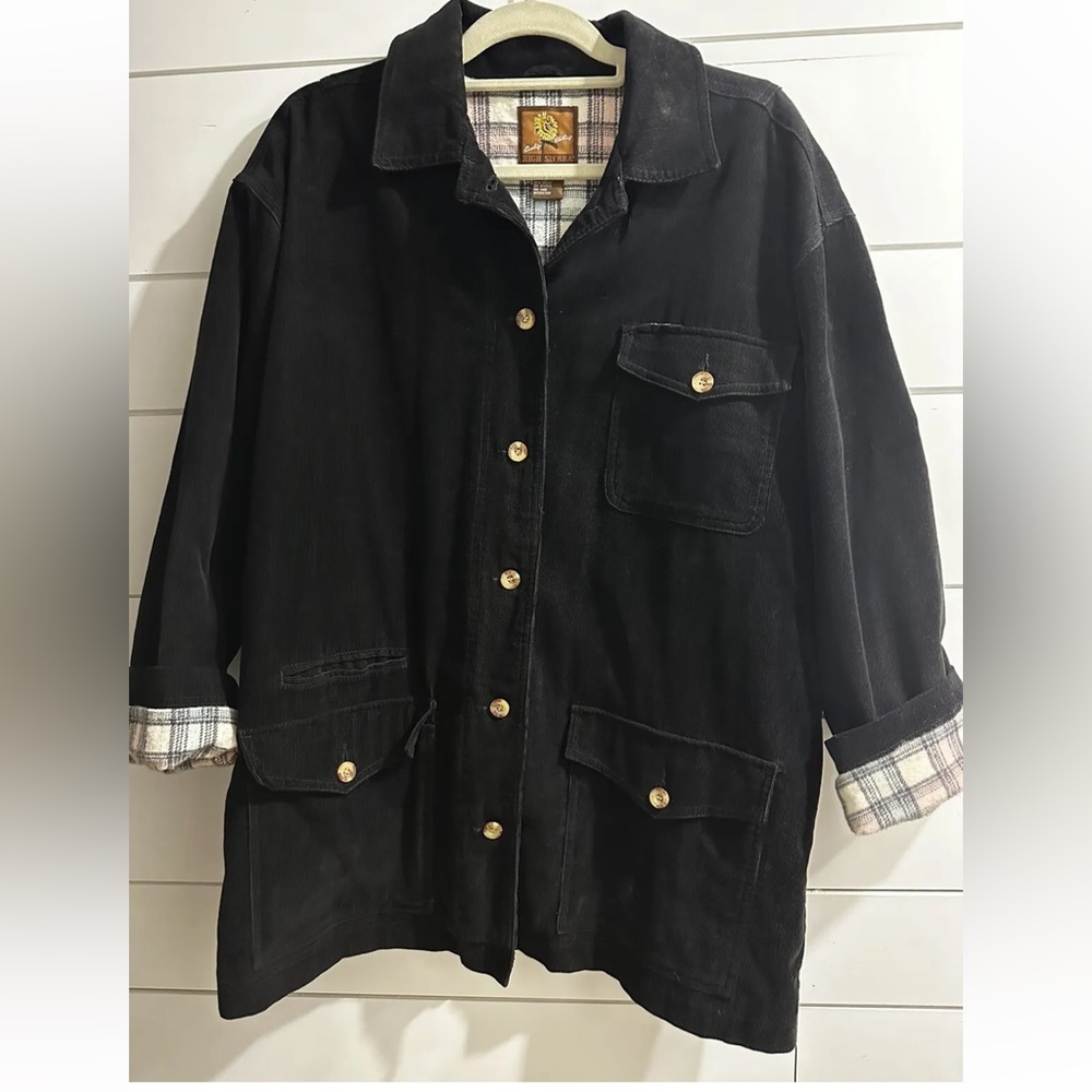 Black Chore Coat